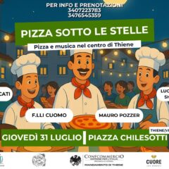 Pizza Sotto Le Stelle Piazza Chilesotti, 31 luglio 2025