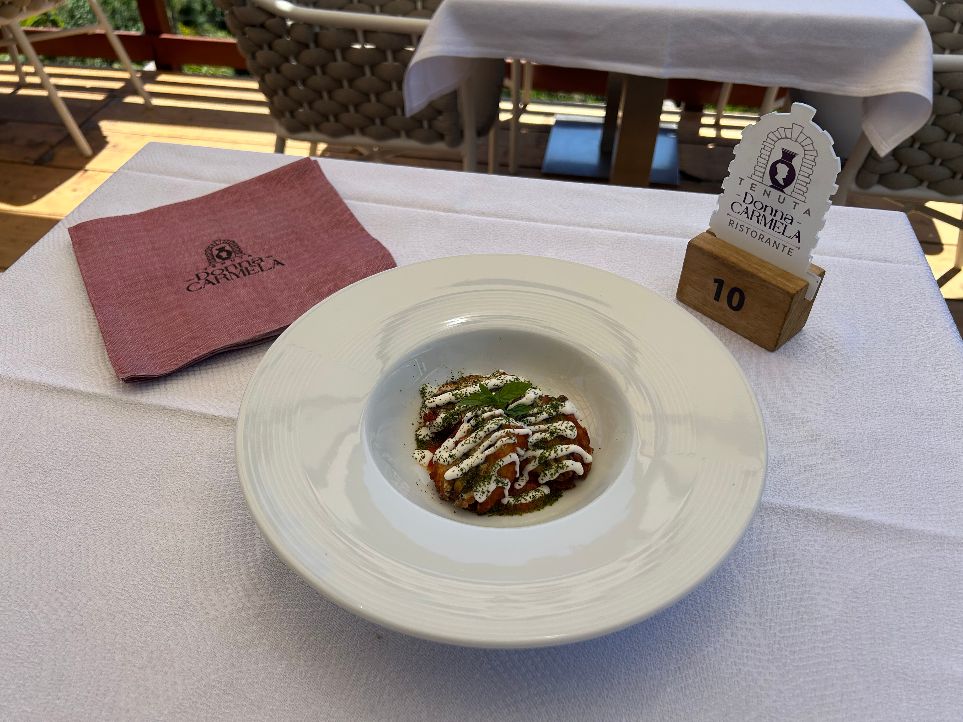 Ristorante Tenuta Donna Carmela Alici 'nghiappate