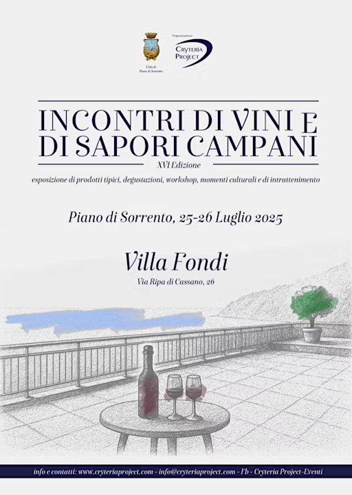 Incontri di vini e di sapori campani