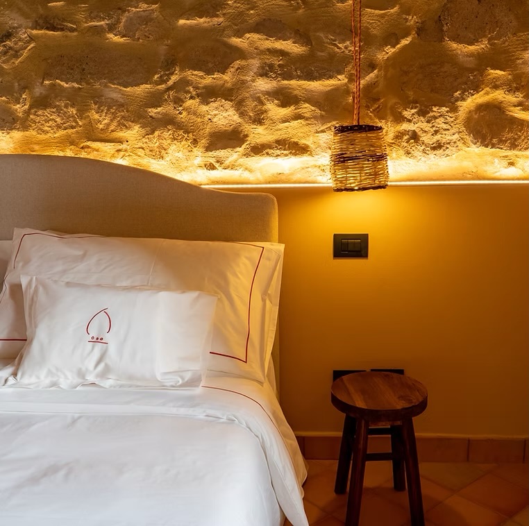 Una delle camere del Boutique Hotel