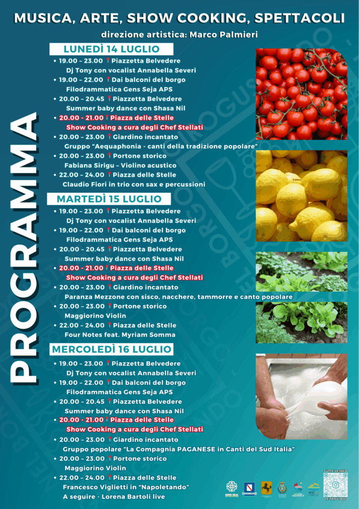 Girogustando nel Borgo - programma