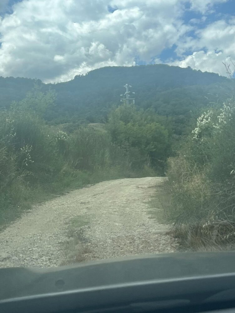 gli ultimi 2 km di strada per arrivare