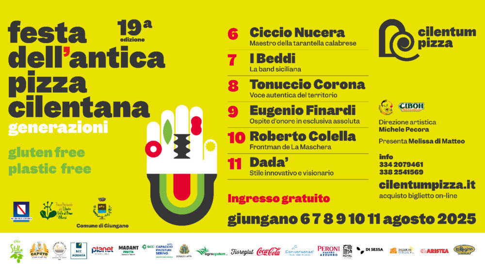 Giungano la XIX Festa dell’Antica Pizza Cilentana