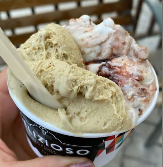 pistacchio e pane burro e marmellata