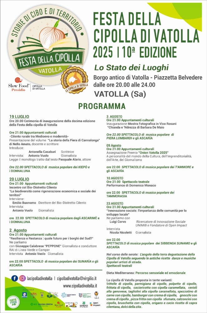 festa cipolla - programma