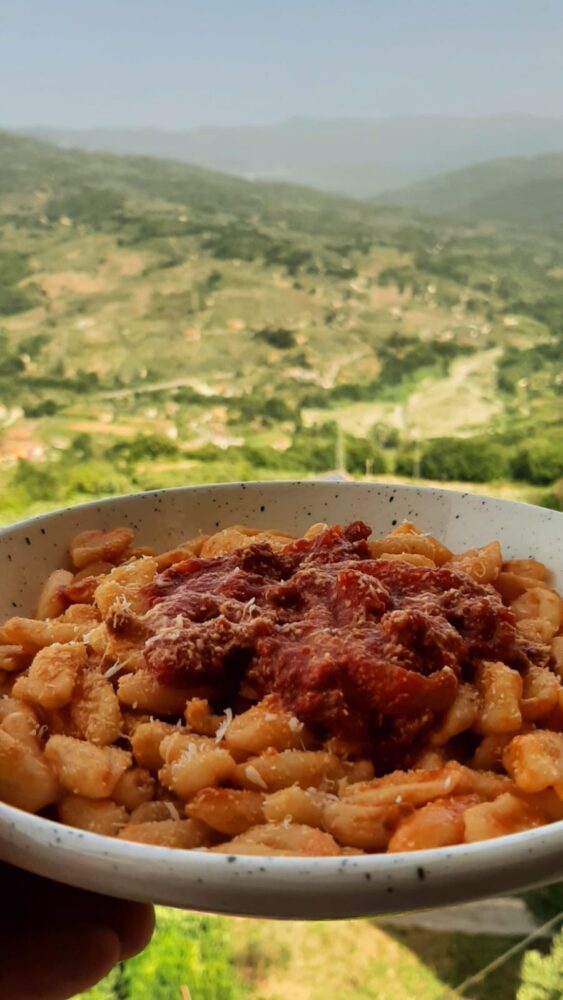 scazzatiello al sugo