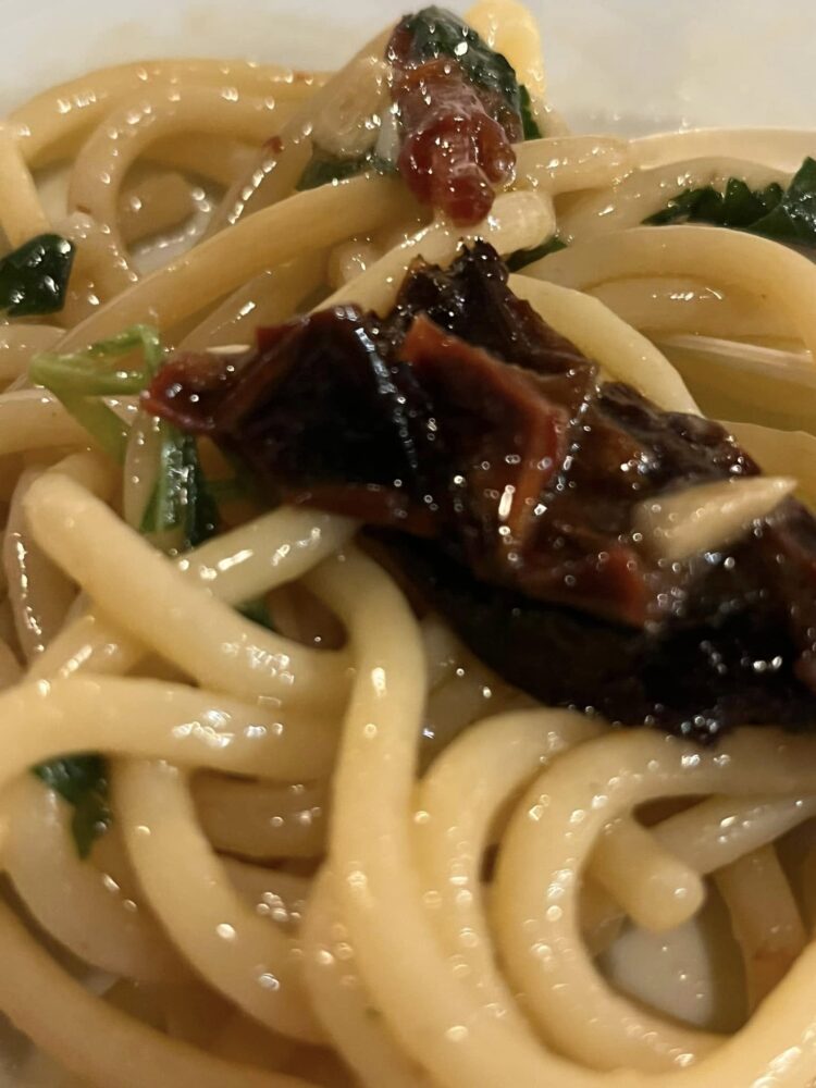 tonnarello olio e crusco