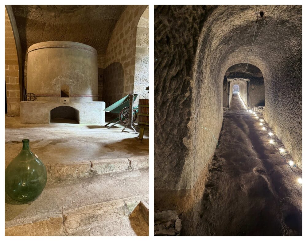 Cantina, tini storici, Hotel della Fortezza - Sorano