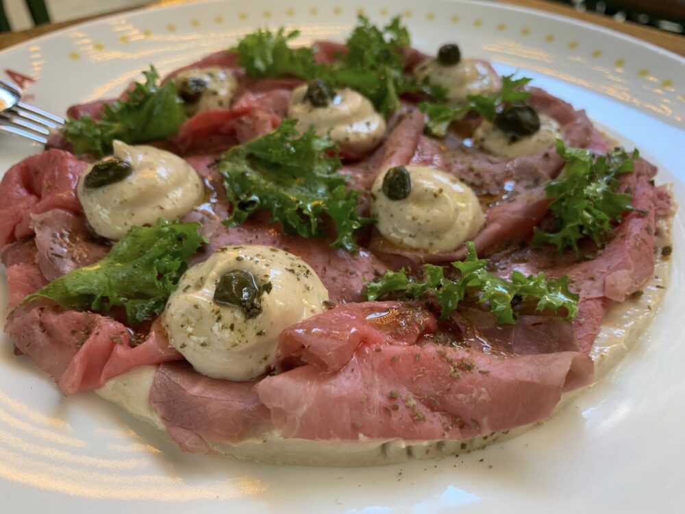Luigia a Ginevra, vitello tonnato