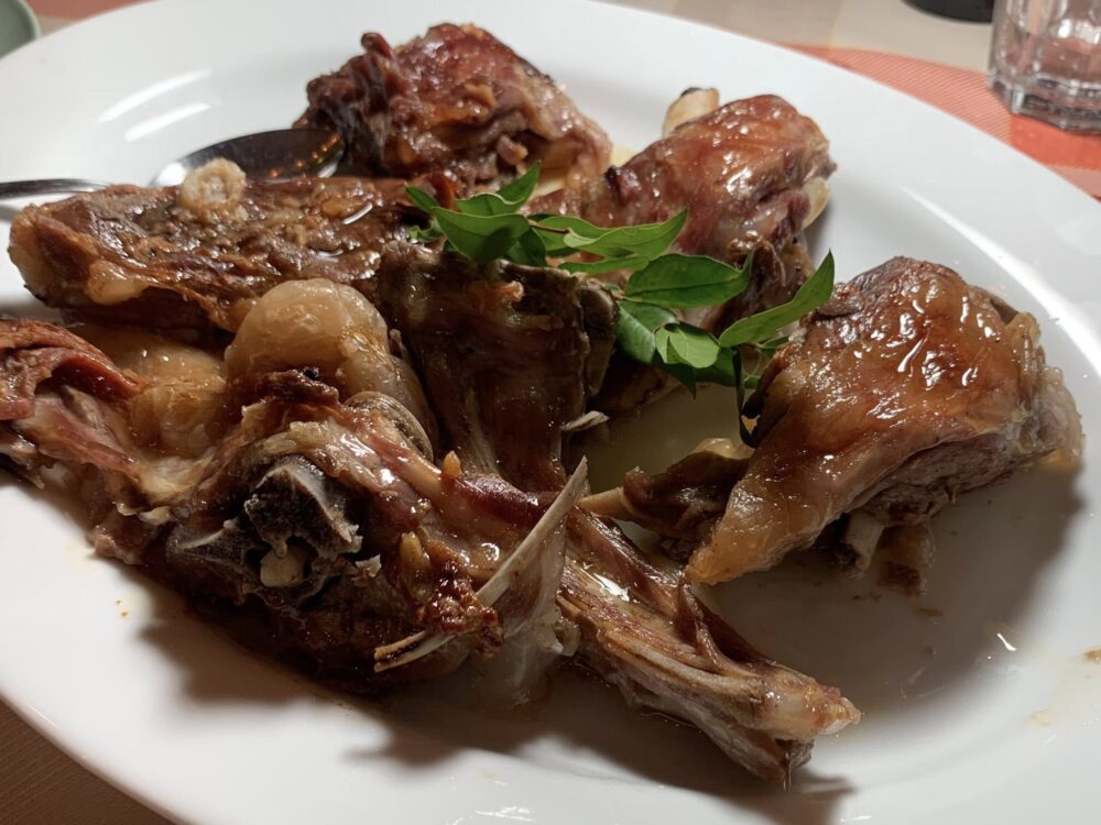 Agriturismo Capalia, sua maestà il capretto