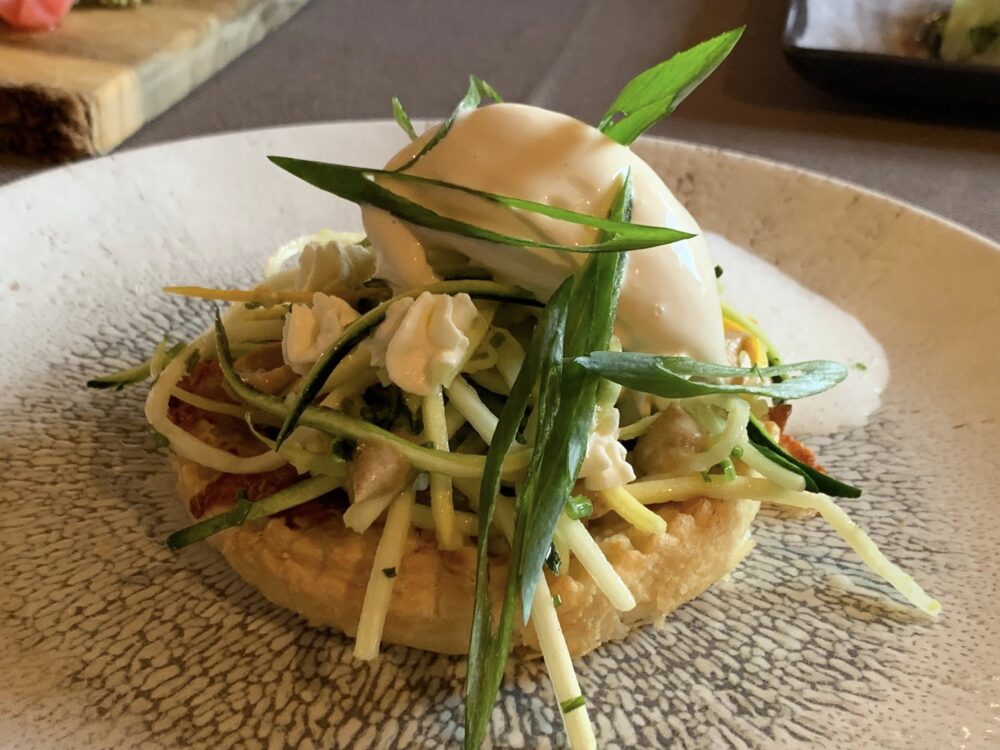 La ferme de Victorine, tarte di zucchine e formaggio