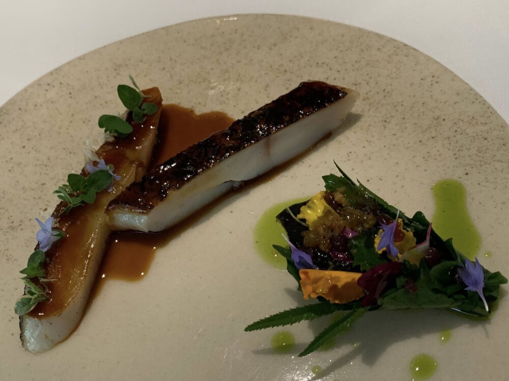 Le Clos des Senses, luccio glassato