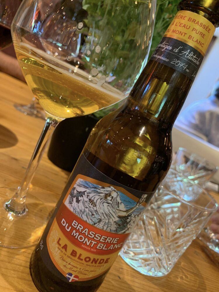 Le Refuge a Megeve, birra savoiarda