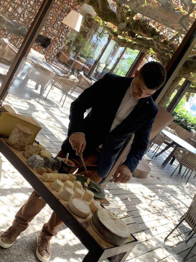 Le Clos des Senses, il carrello dei formaggi della Savoia