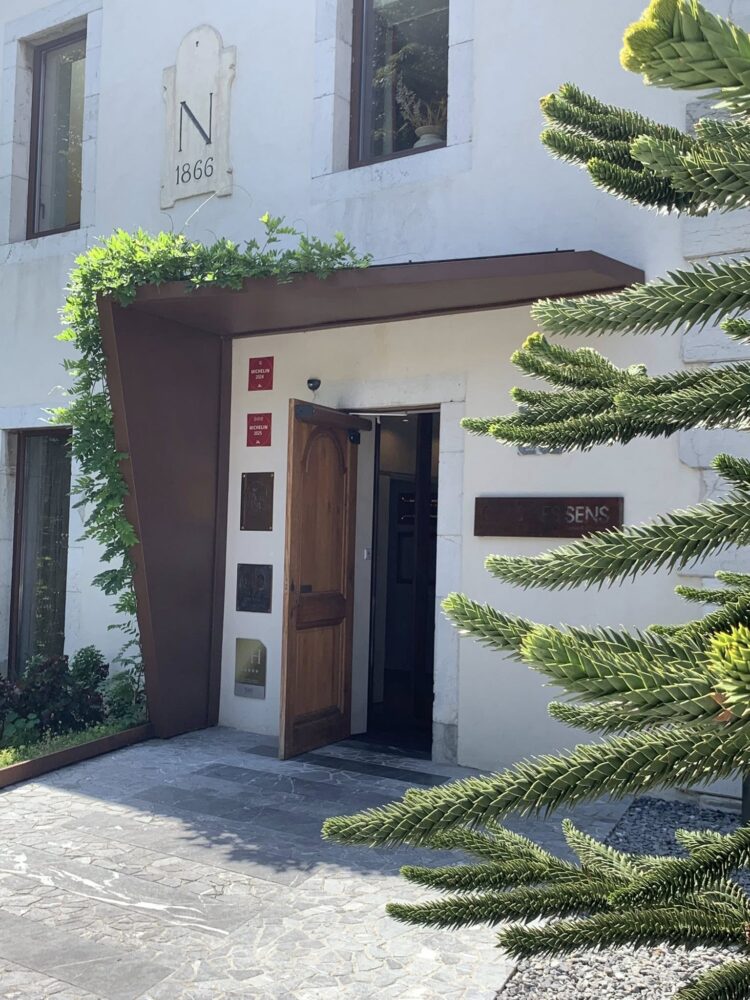 Le Clos des Senses, l'ingresso