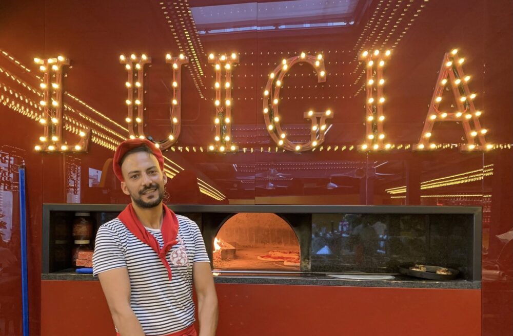 Luigia a Ginevra, Osama al forno