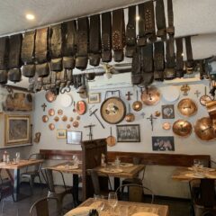 Osteria la Vache Folle, la sala