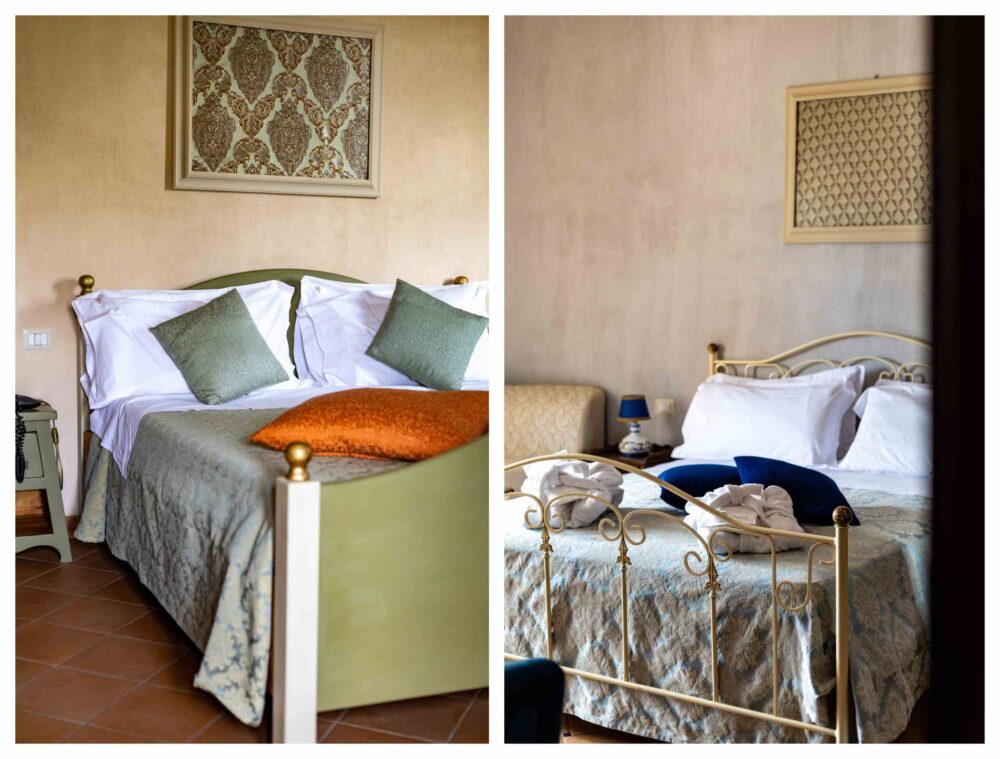 Tenute del Gheppio, le camere