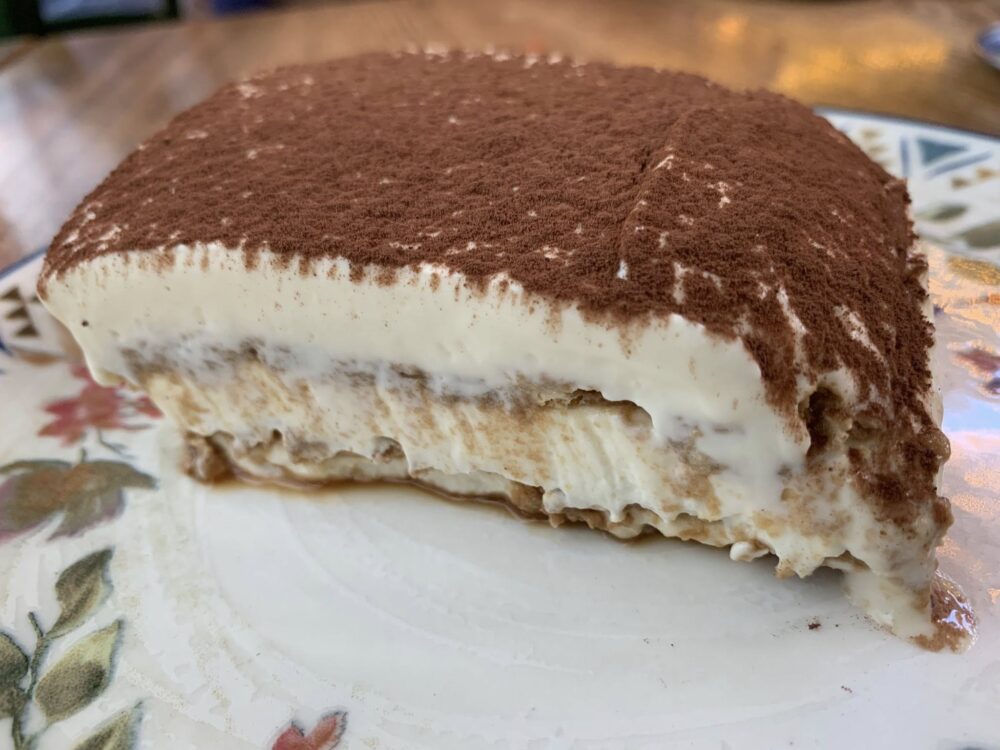 Luigia a Ginevra, tiramisu