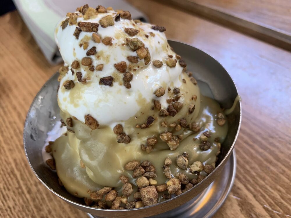 Luigia a Ginevra, il gelato