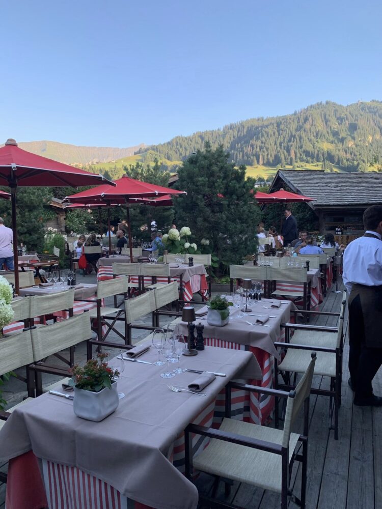 Les Fermes de Marie, il dehors