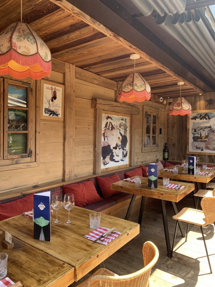 Le Refuge a Megeve, l'esterno