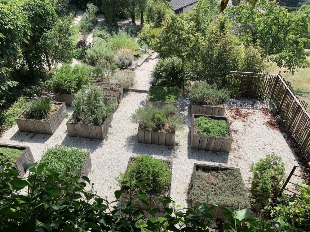 Le Clos des Senses, l'orto