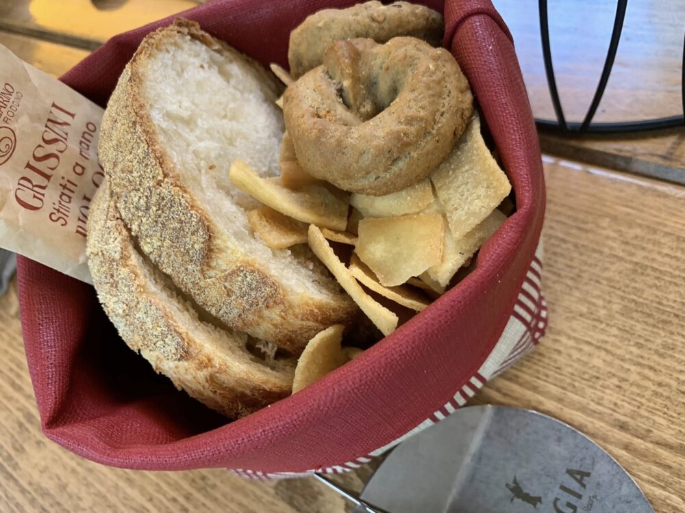 Luigia a Ginevra, il cestino del pane