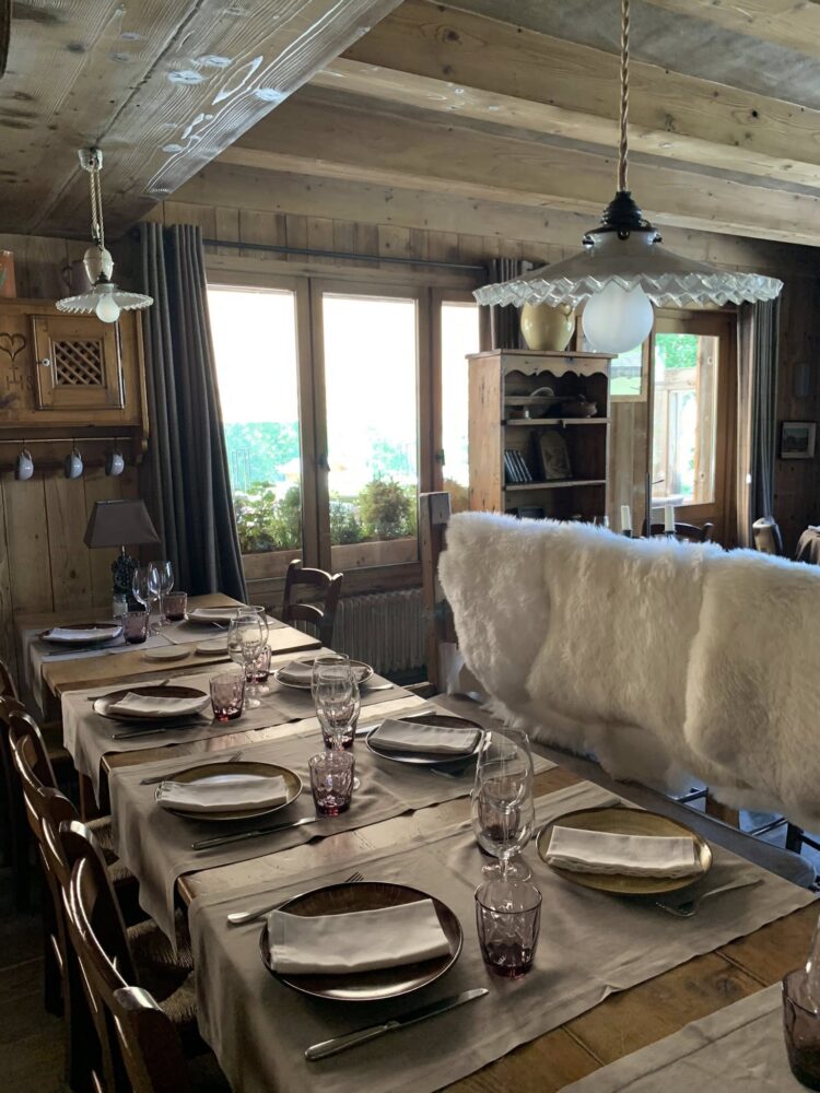 La ferme de Victorine, uno dei tavoli