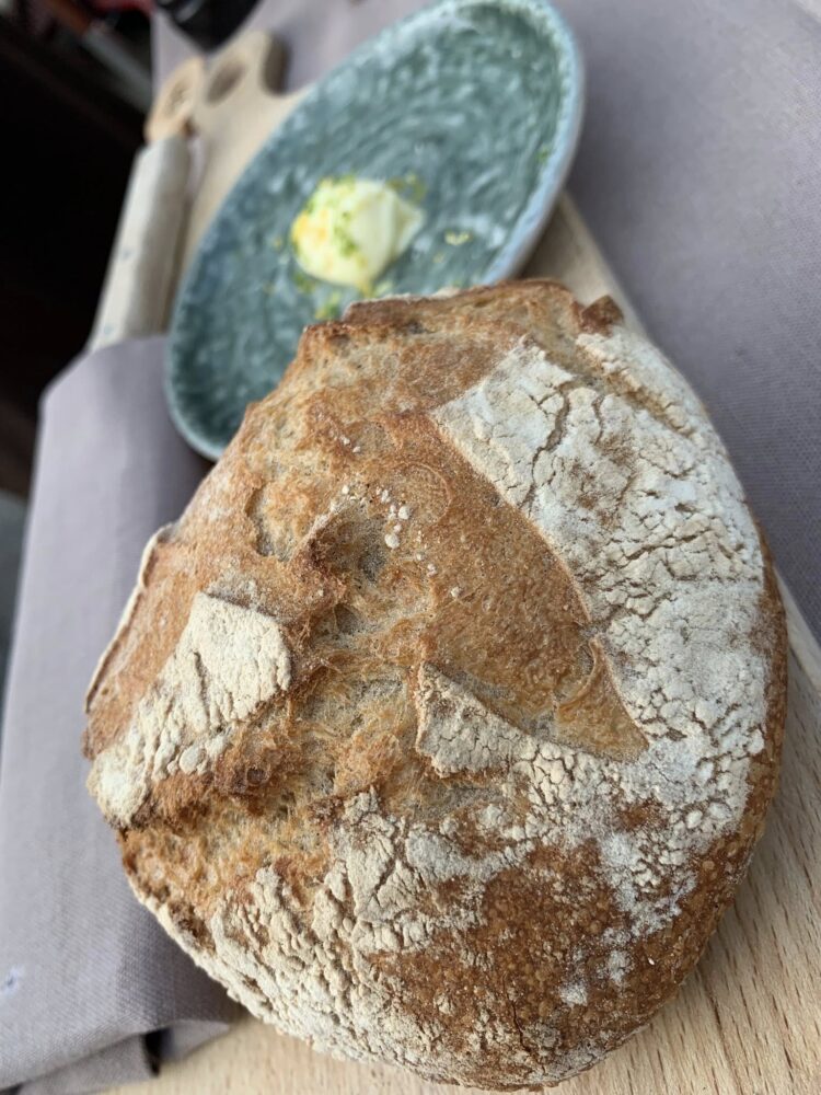 Les Fermes de Marie, pane e burro agli agrumi