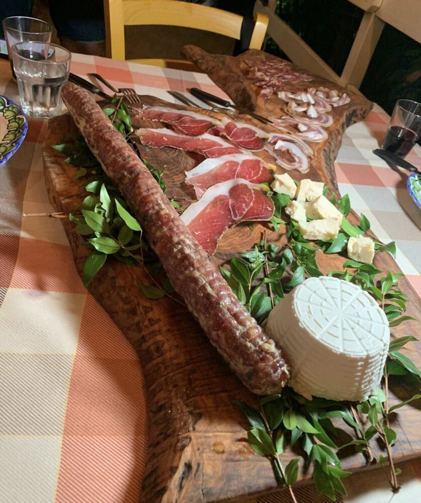 Agriturismo Capalia, tagliere