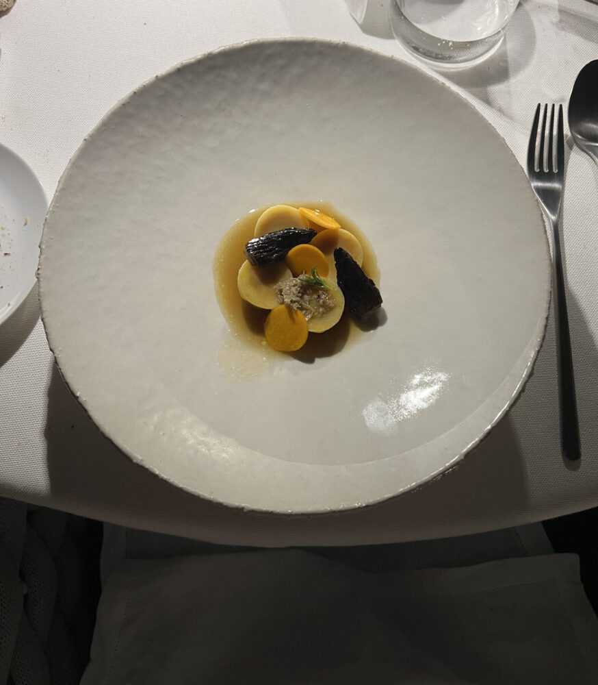 Ristorante Batu - Bottoni con verdure all’agro e burro di cipolla