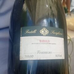 Barolo Docg 2011 Fratelli Savigliano