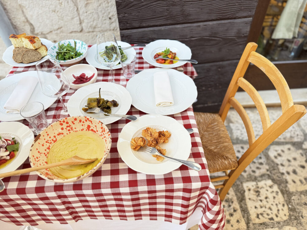 Botteghe Antiche tavola imbandita