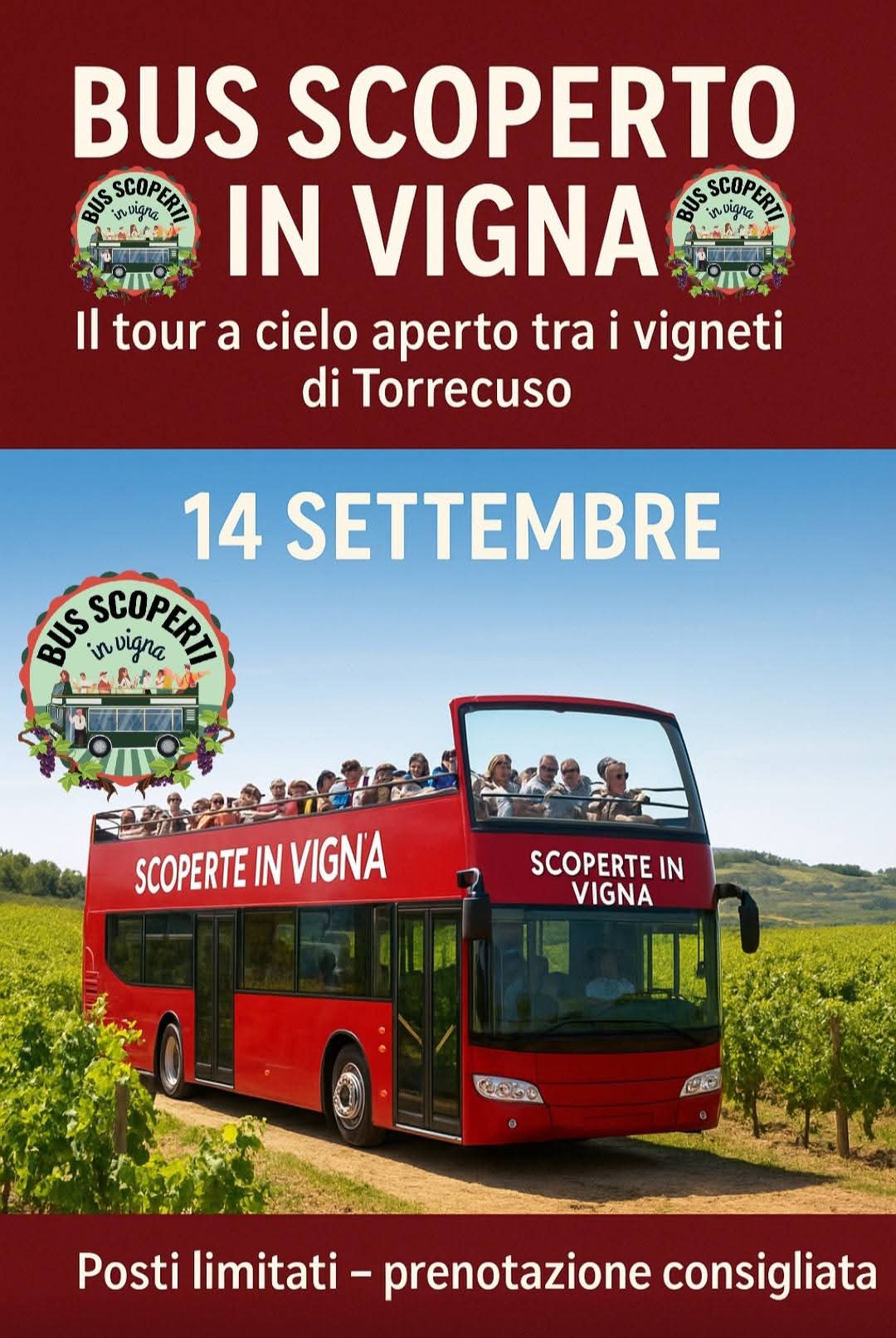 Bus Scoperto in Vigna