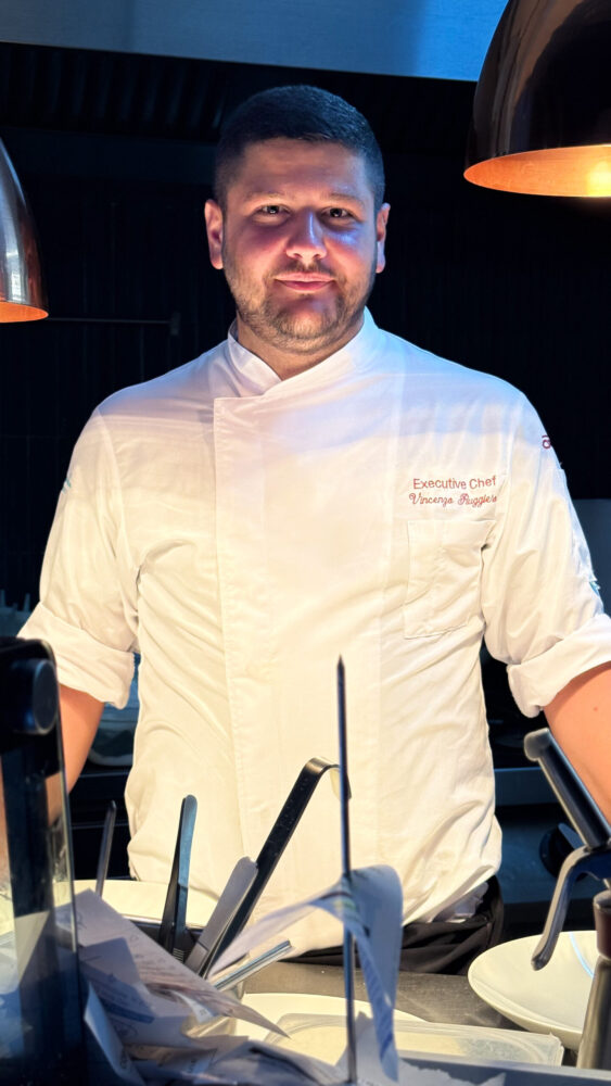 Casa Seta, lo chef Vincenzo Ruggiero