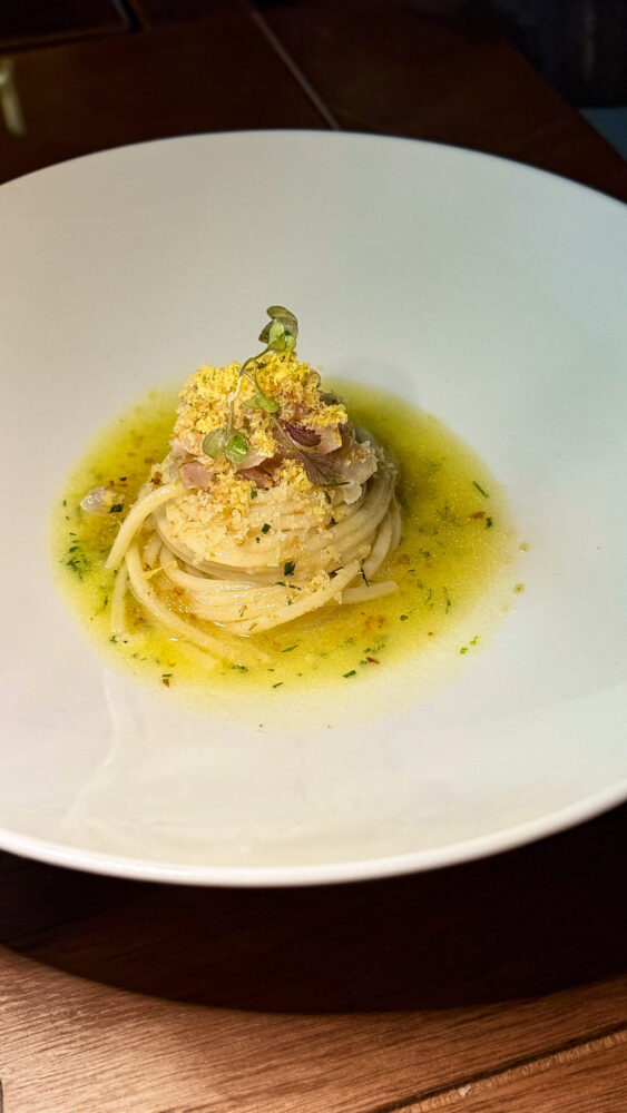 Casa Seta, spaghetto aglio e olio