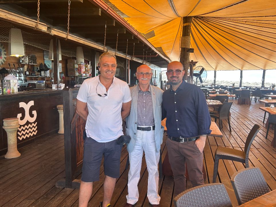 Con Salvatore Sirica ed Andrea Moscariello