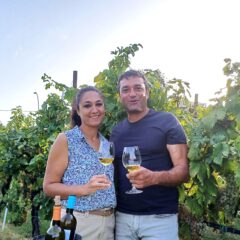 Maria Furgiero e il compagno di vita e di lavoro Massimo Infante