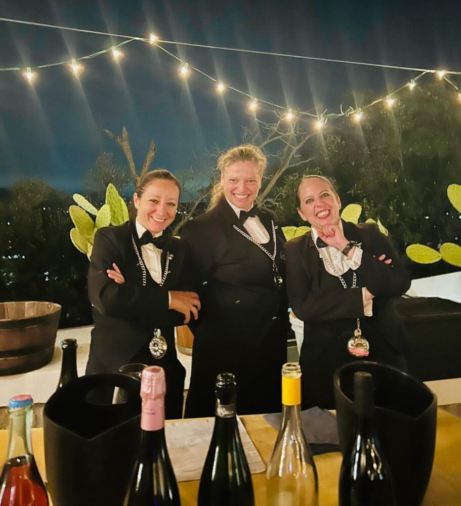 Il servizio vino è donna