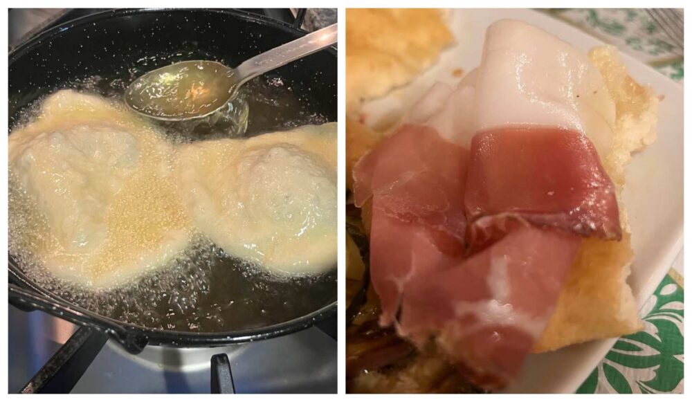 Fattoria Bio Cocò - pizze fritte nella padella di ferro