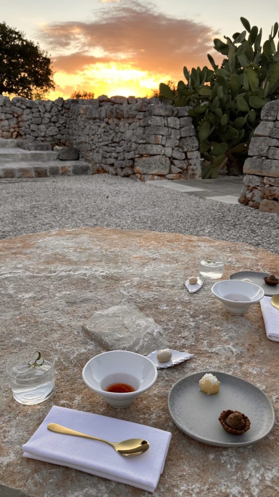 Orto Ristorante Aperitivo Vista al tramonto