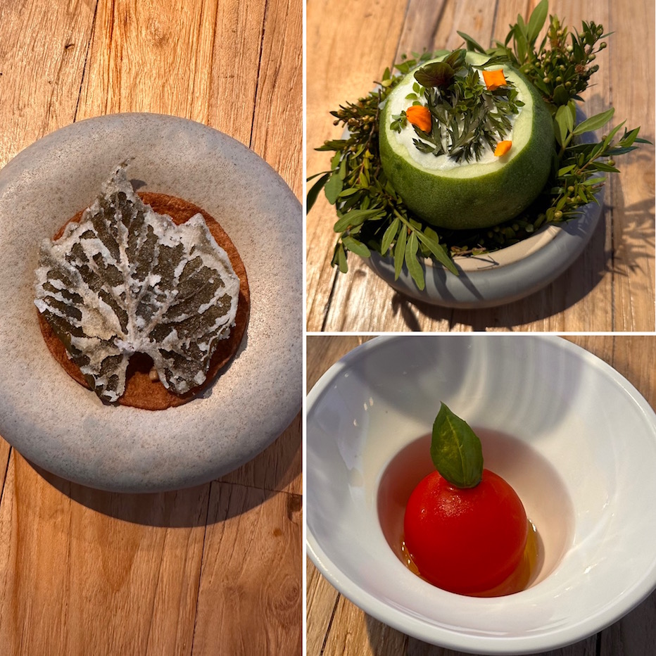 Orto Ristorante. La crespella - Pomodoro kimchi - Barattiere Condito