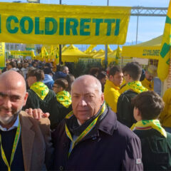 Il presidente Ettore Bellelli e il direttore Salvatore Loffreda di Coldiretti Campania