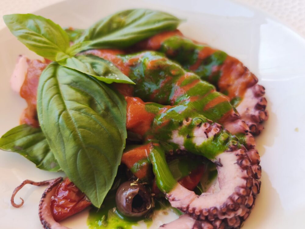 RIVA DI PALO RESORT, POLPO ALLA LUCIANA