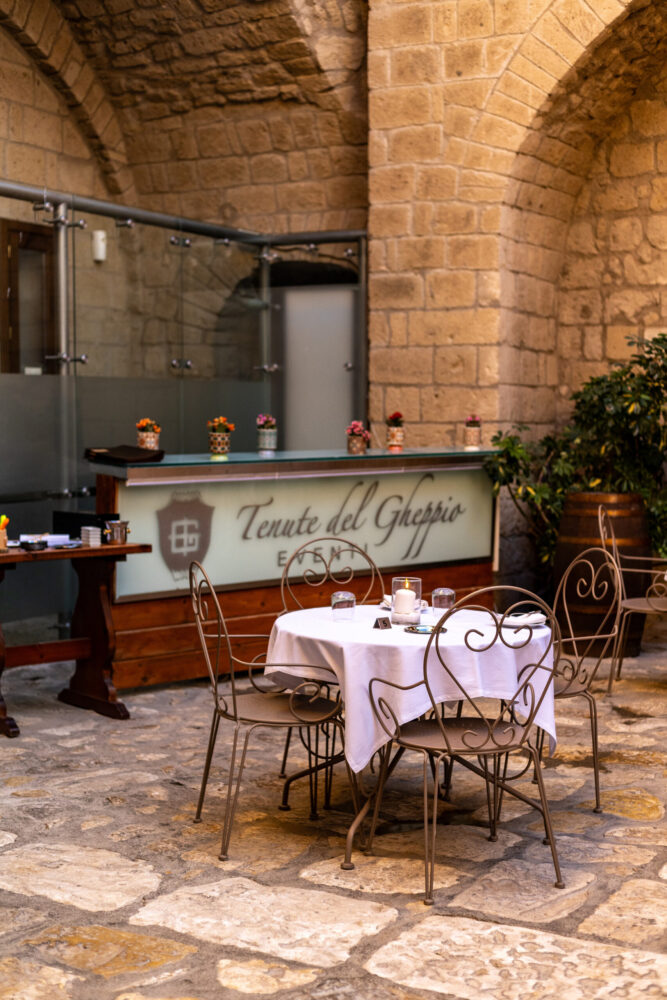 Tenute del Gheppio, la corte