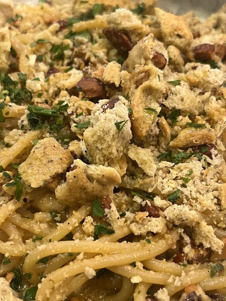 Trattoria Mastu Giacomo - aglio olio e tarallo