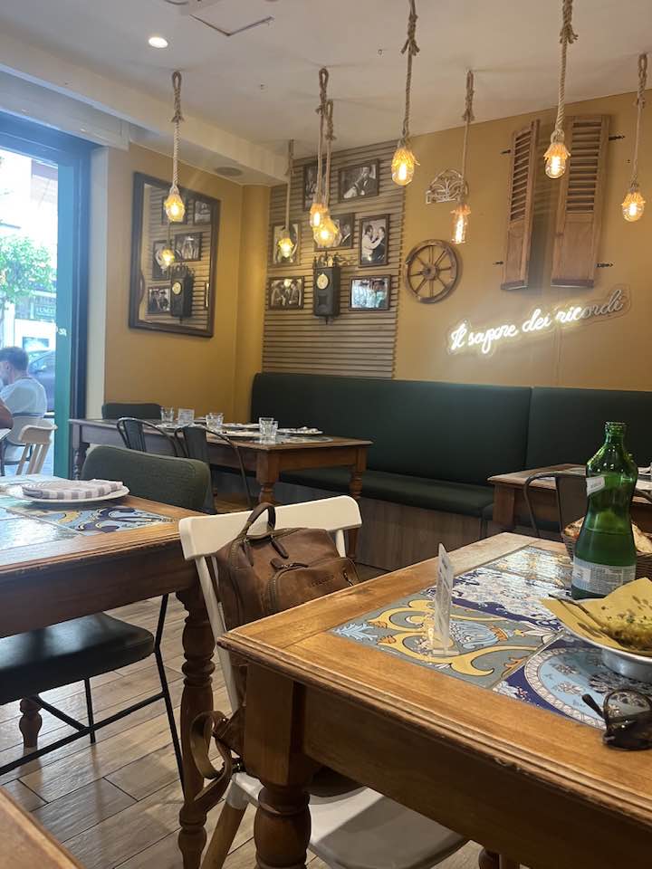 Trattoria Mastu Giacomo - la sala