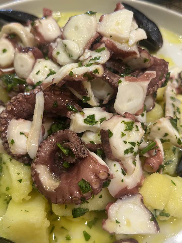 Trattoria Mastu Giacomo - polpo all insalata