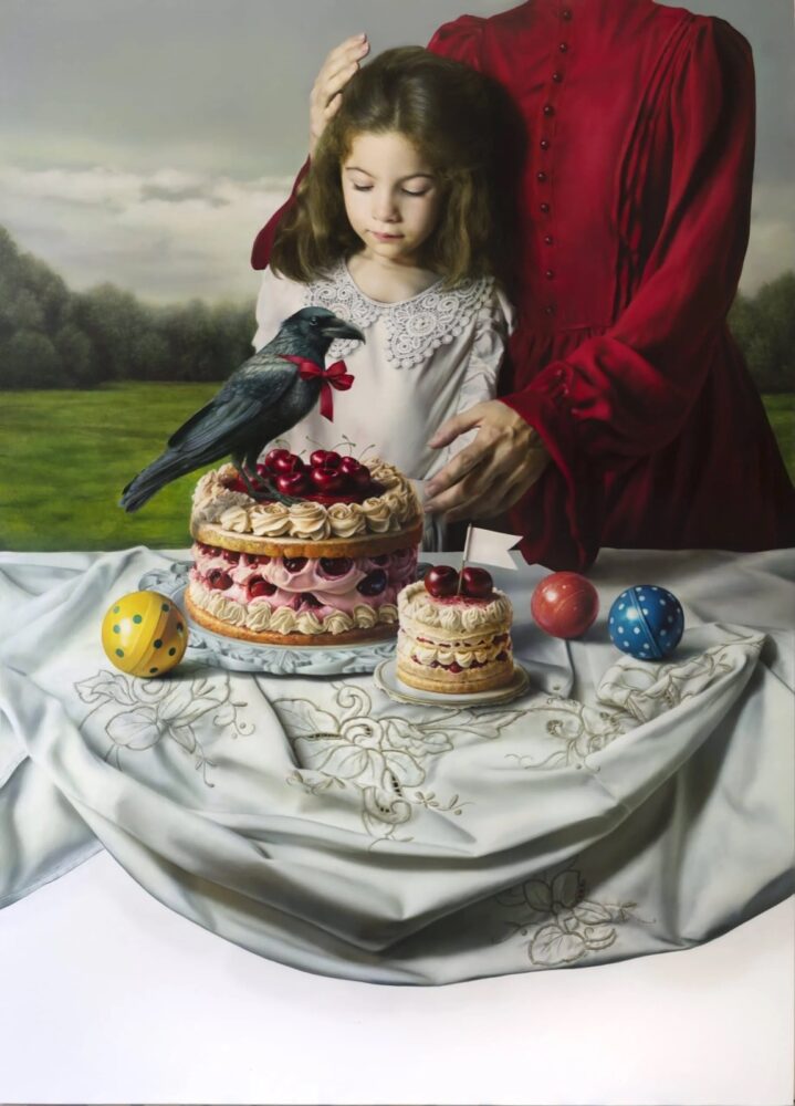 Una delle opere Carnis in Fabula